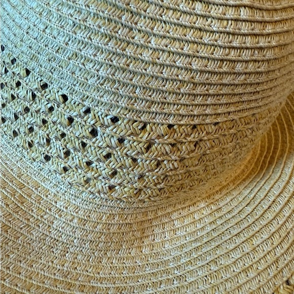 NWOT Giani Bernini Cloche Woven Straw Sun Hat OS Paper Straw Vacation Beach - Picture 3 of 11